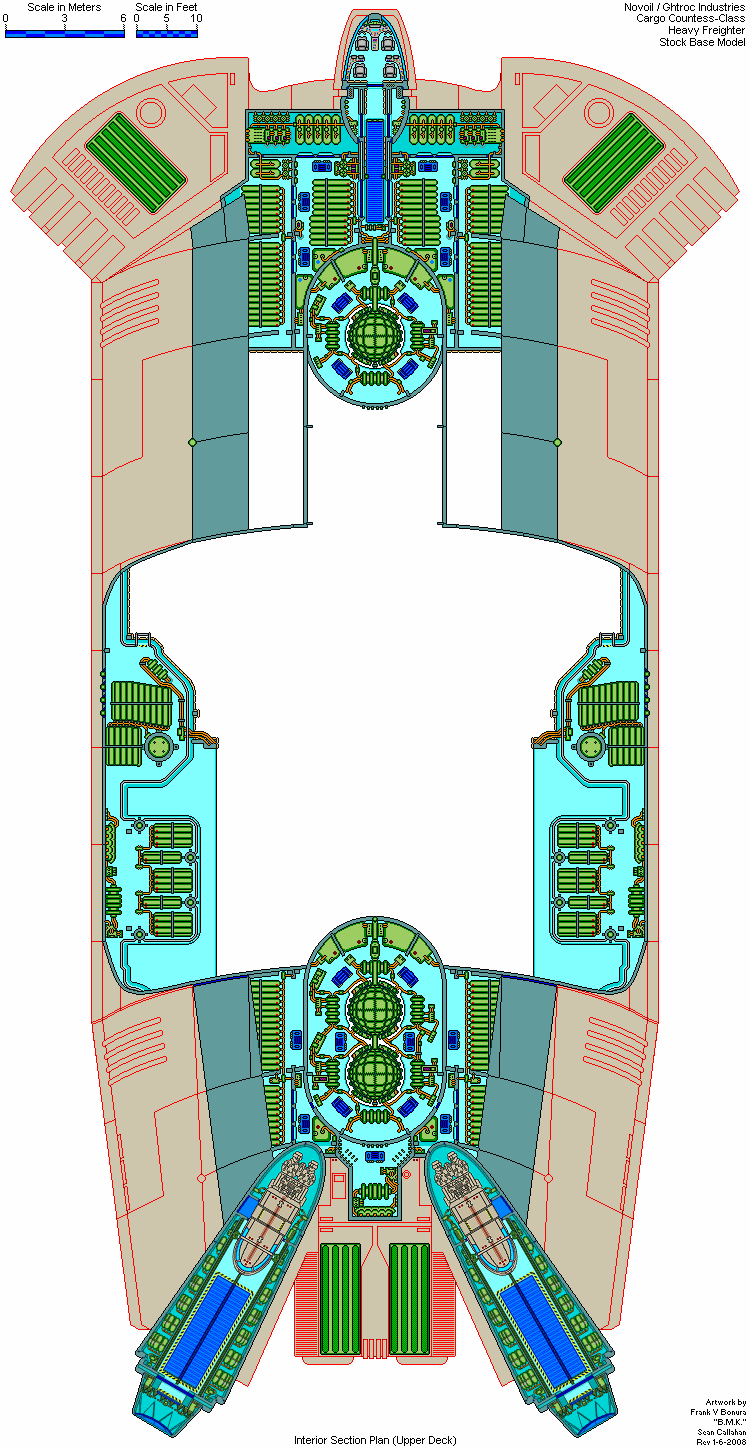 Ghtroc Cargo Duchess Upper Deck Deckplan