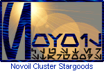 · Novoil Cluster Stargoods Corporate Logo· Artwork by: Frank V Bonura