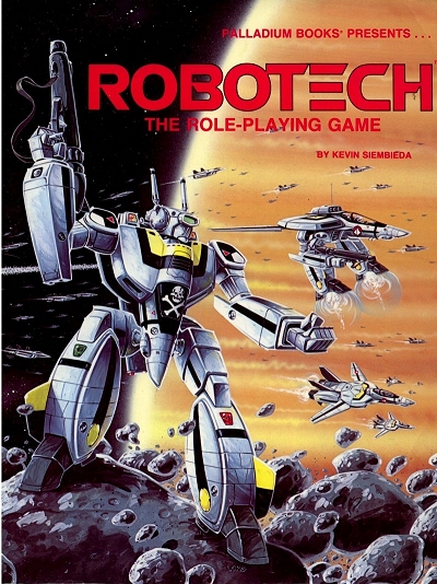 The Robotech Role-Playing Game Cover, Artist: Kevin Long